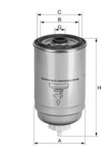 UNIFLUX FILTERS xnh2o -  Топливный фильтр